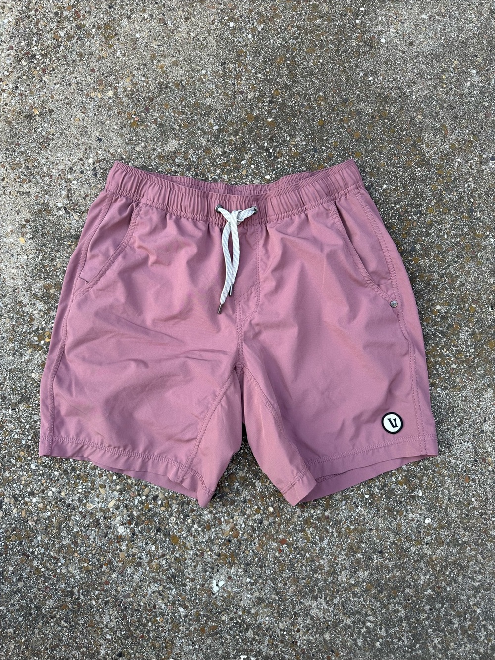 Vuori Men's Athletic Hybrid Shorts Dusty Rose